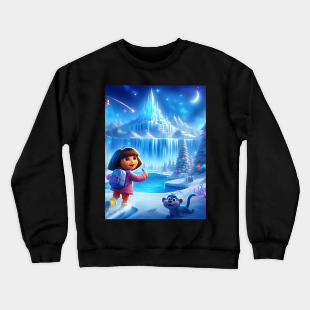 Kids Fashion: Explore the Magic of Cartoons and Enchanting Styles for Children Crewneck Sweatshirt by insaneLEDP